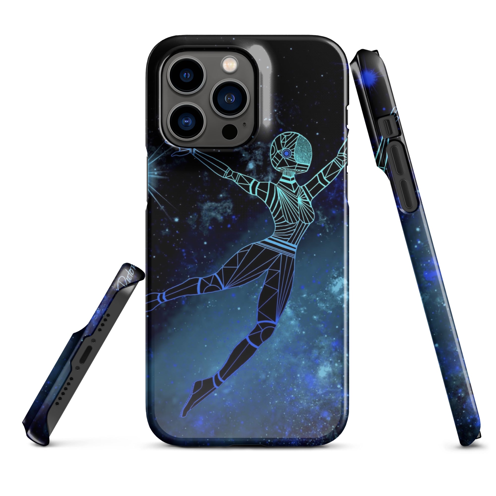 Afrobotica Leap Blue Snap case for iPhone®