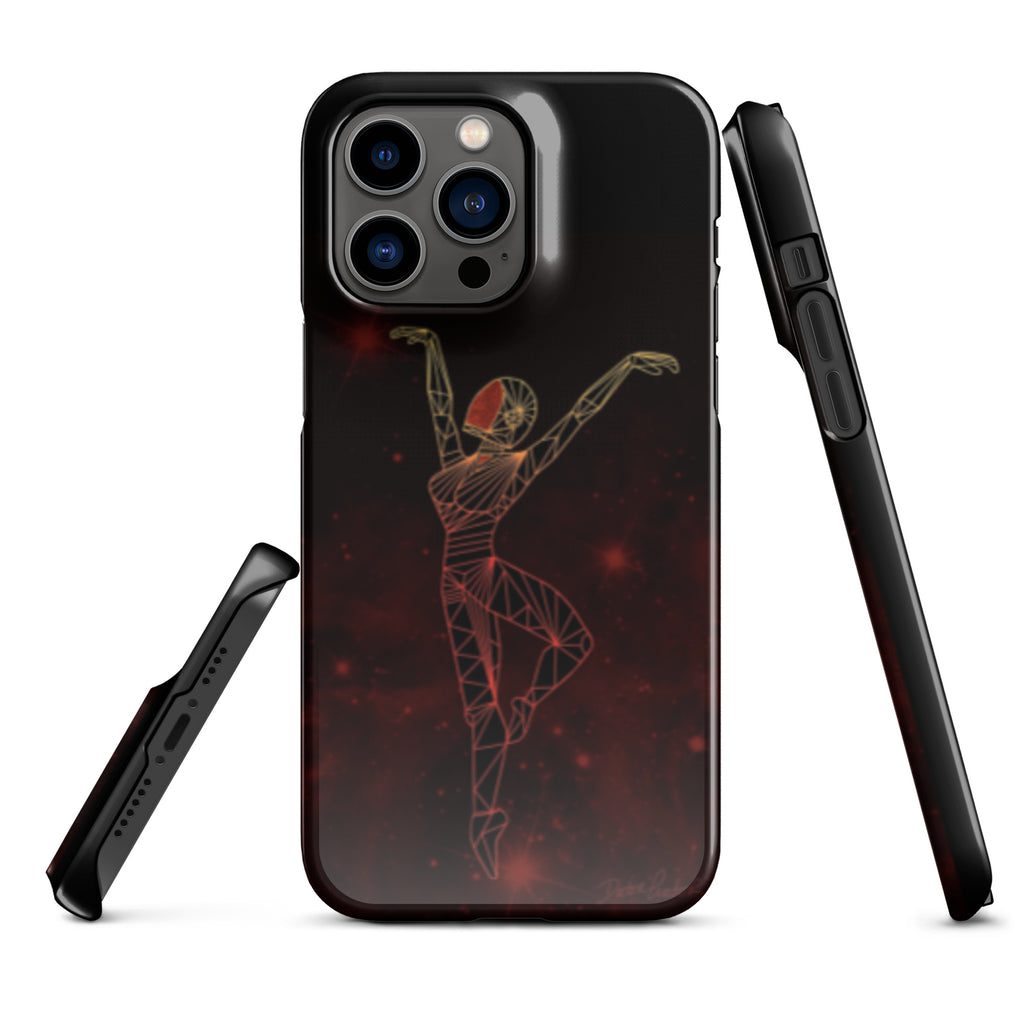 Afrobotica Releve Red Snap case for iPhone®