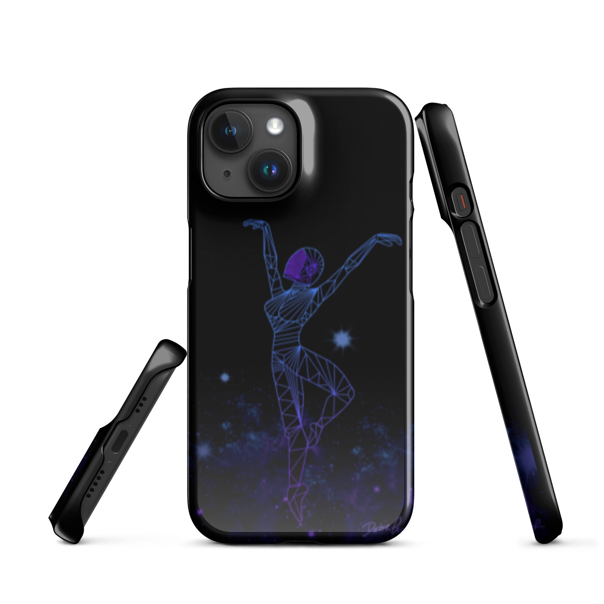 Afrobotica Releve Blue Snap case for iPhone®