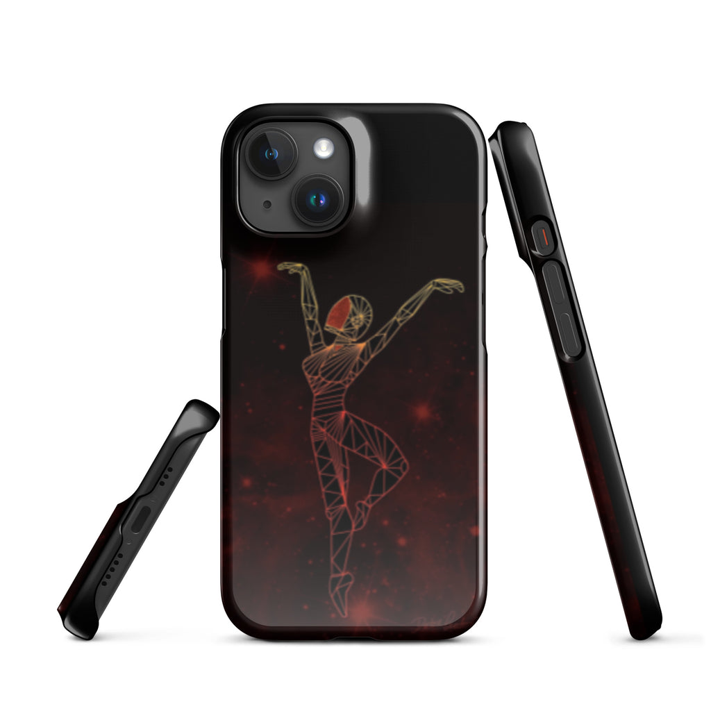 Afrobotica Releve Red Snap case for iPhone®