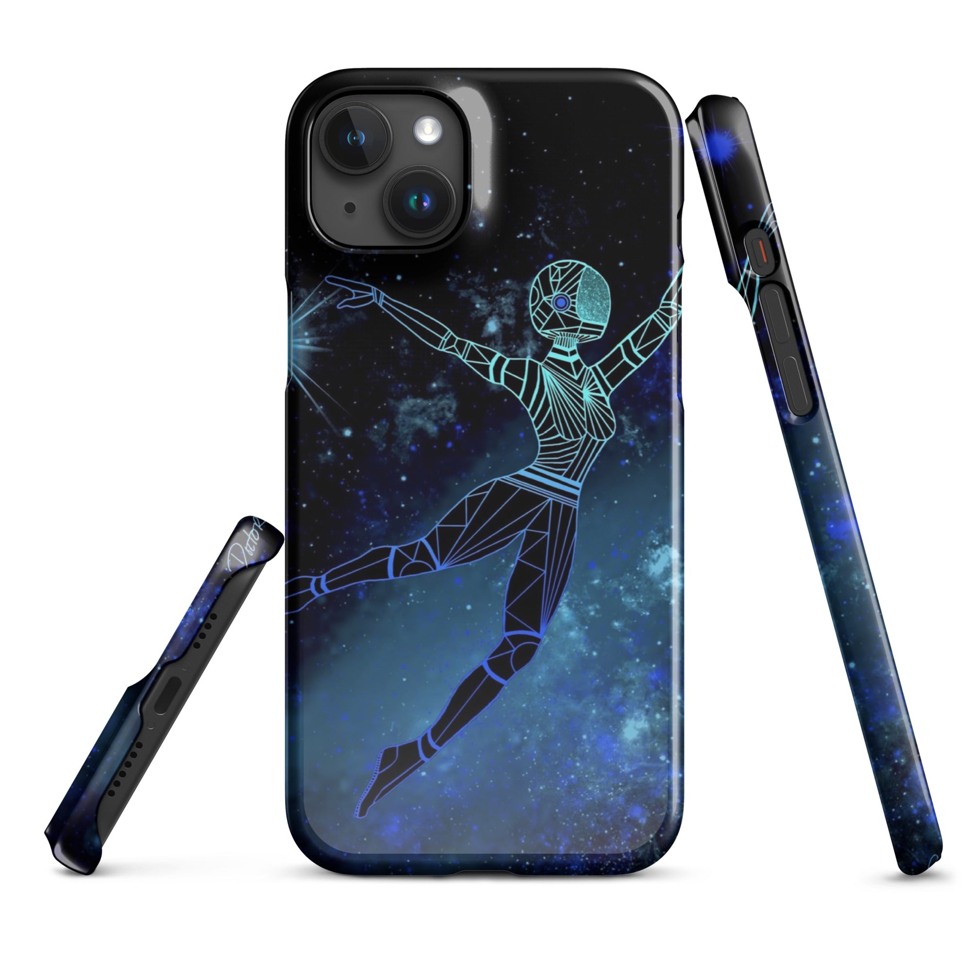 Afrobotica Leap Blue Snap case for iPhone®