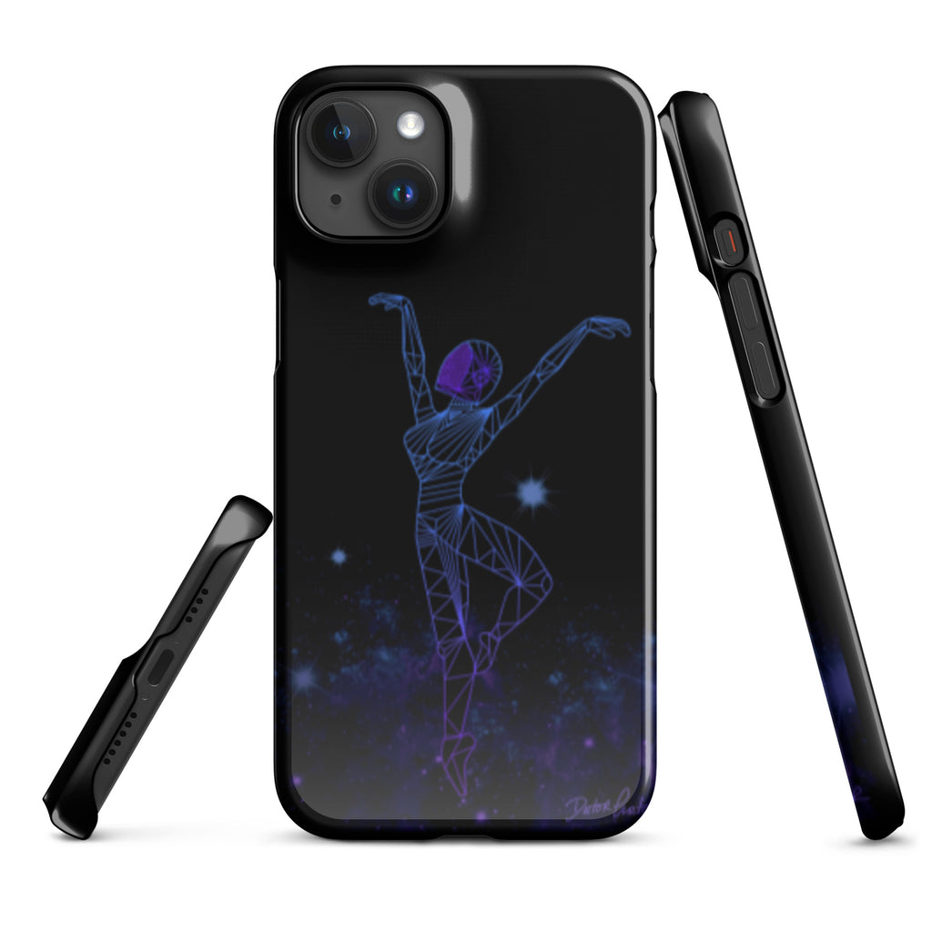 Afrobotica Releve Blue Snap case for iPhone®