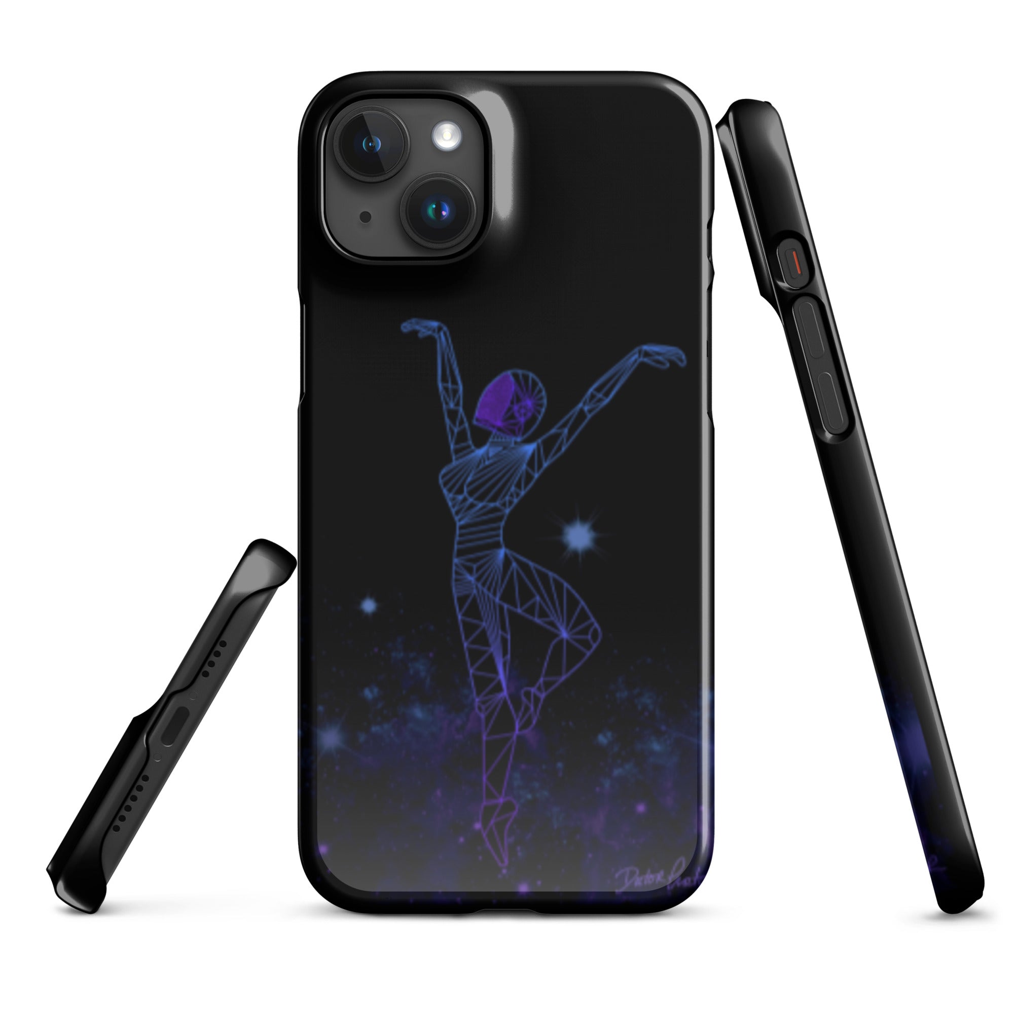 Afrobotica Releve Blue Snap case for iPhone®