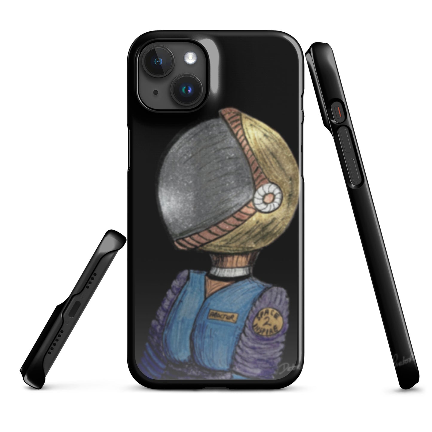 Afrobotica Suited Snap case for iPhone®