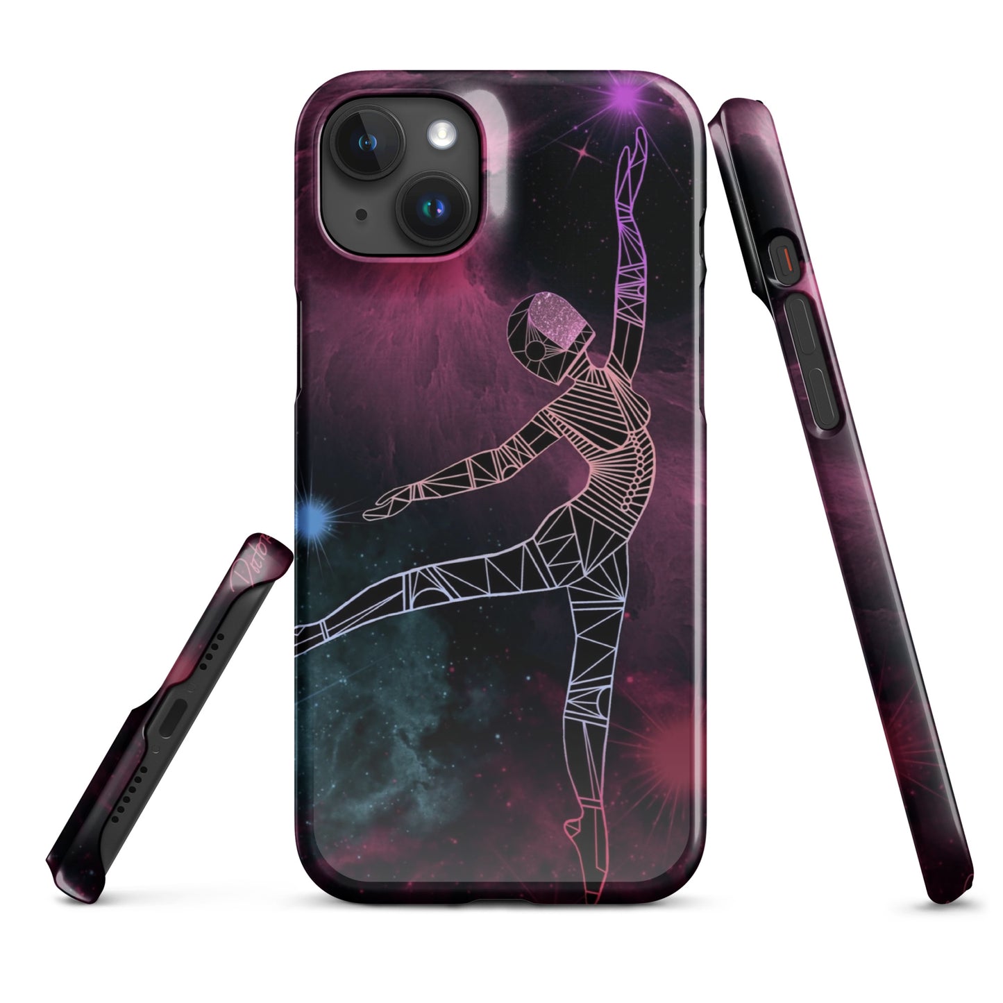 Afrobotica Pointe Nebula Snap case for iPhone®