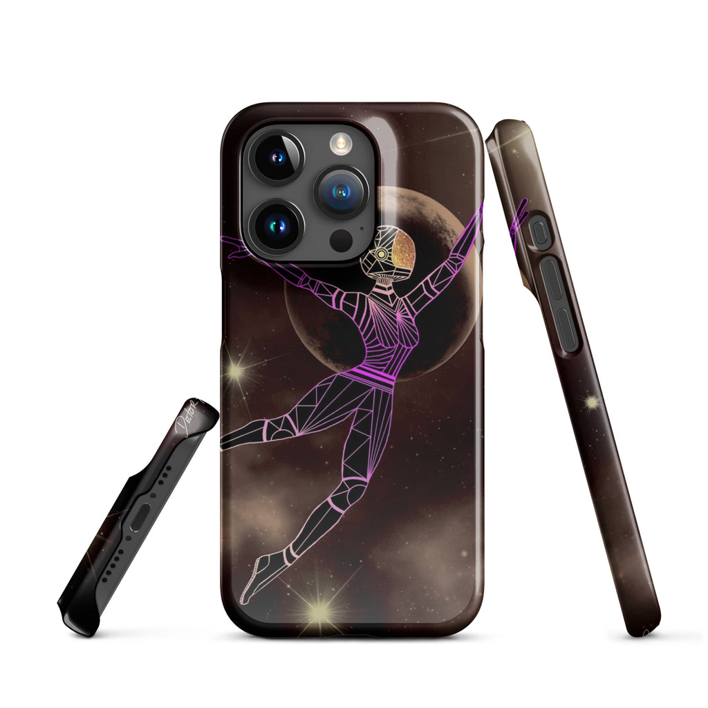 Afrobotica Leap into the Moon Snap case for iPhone®