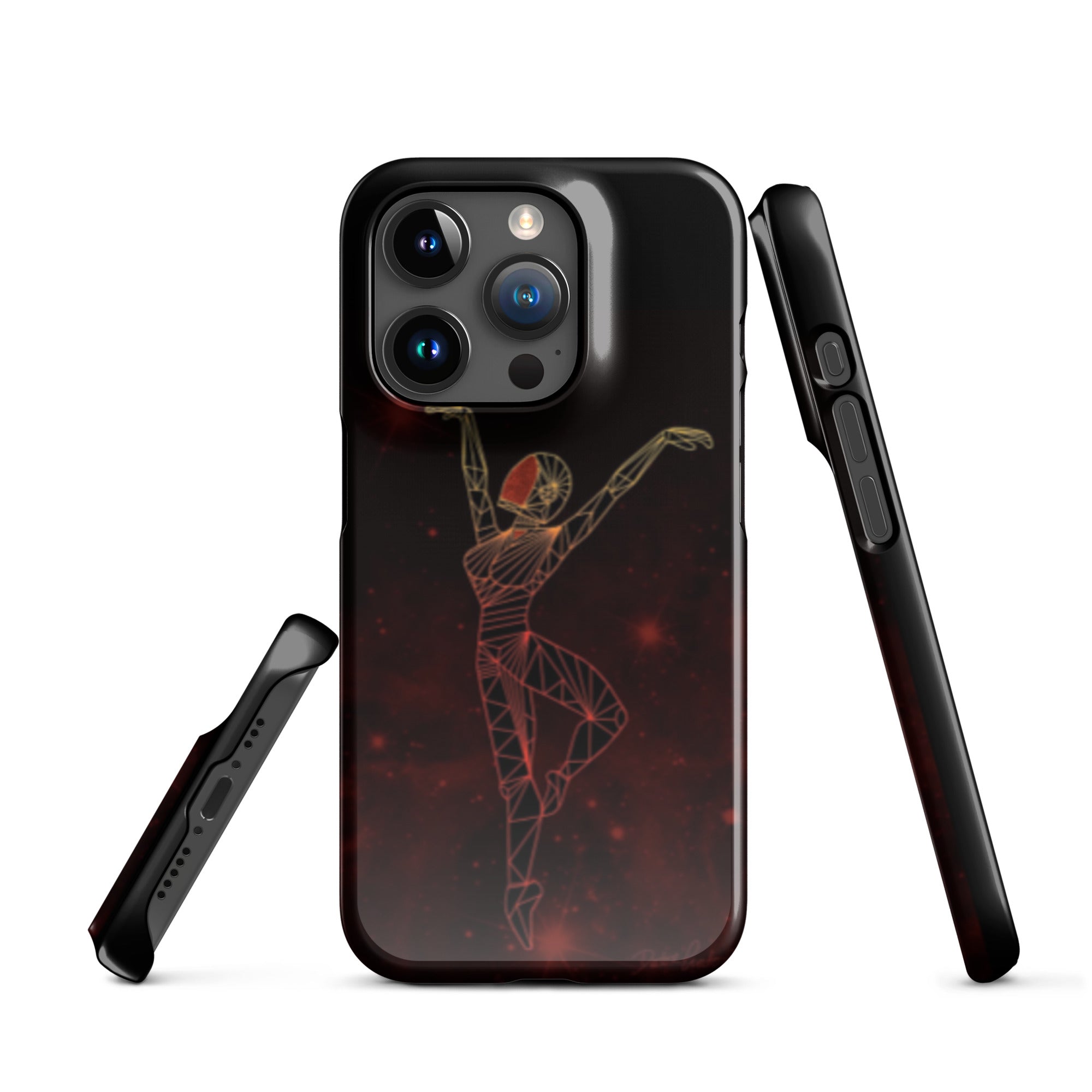 Afrobotica Releve Red Snap case for iPhone®