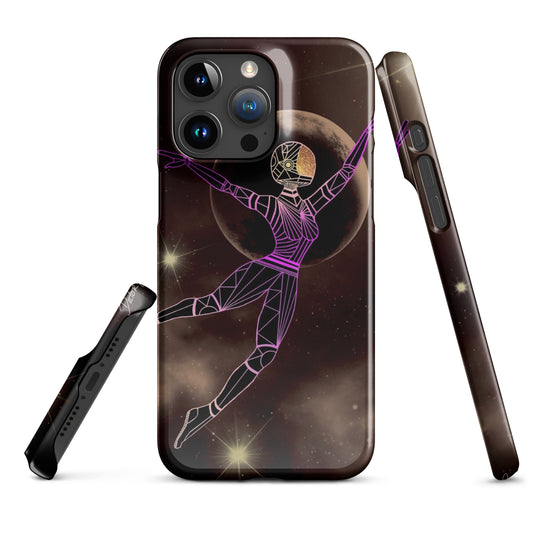 Afrobotica Leap into the Moon Snap case for iPhone®