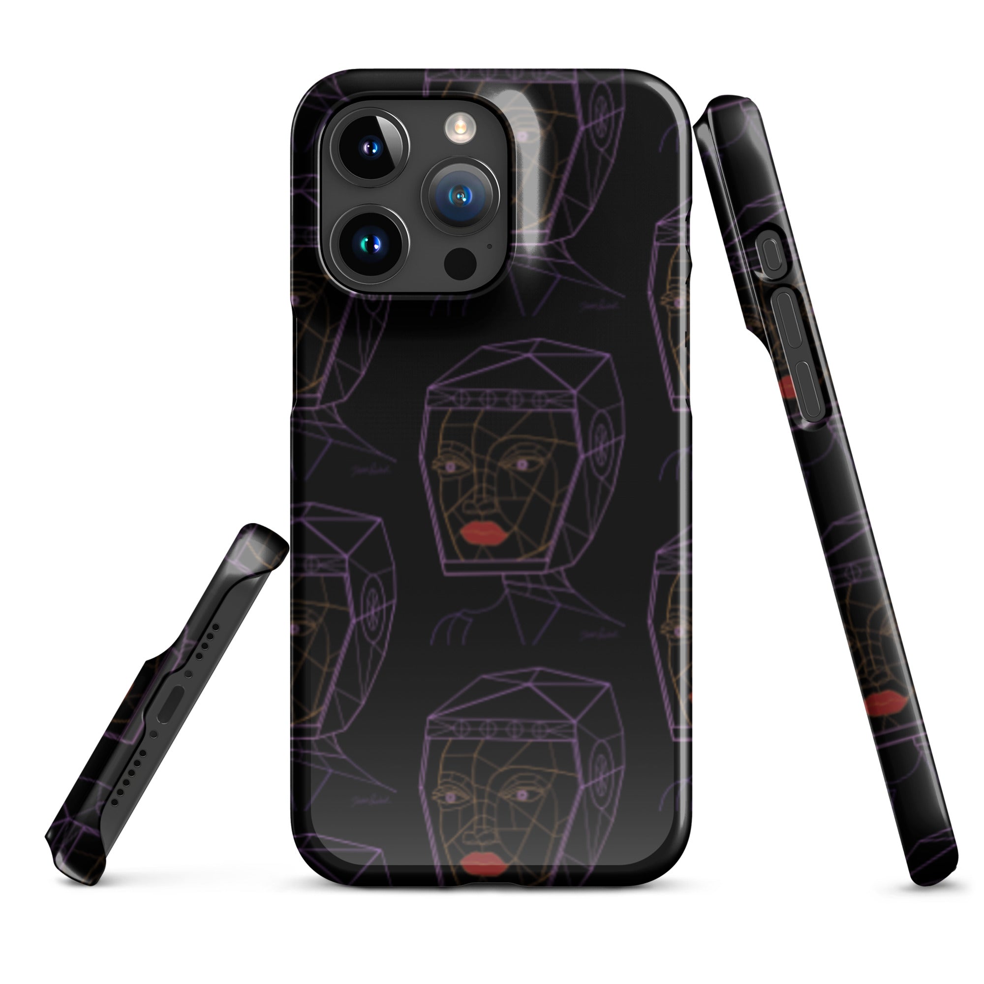 Afrobotica Bella Neon Snap case for iPhone®