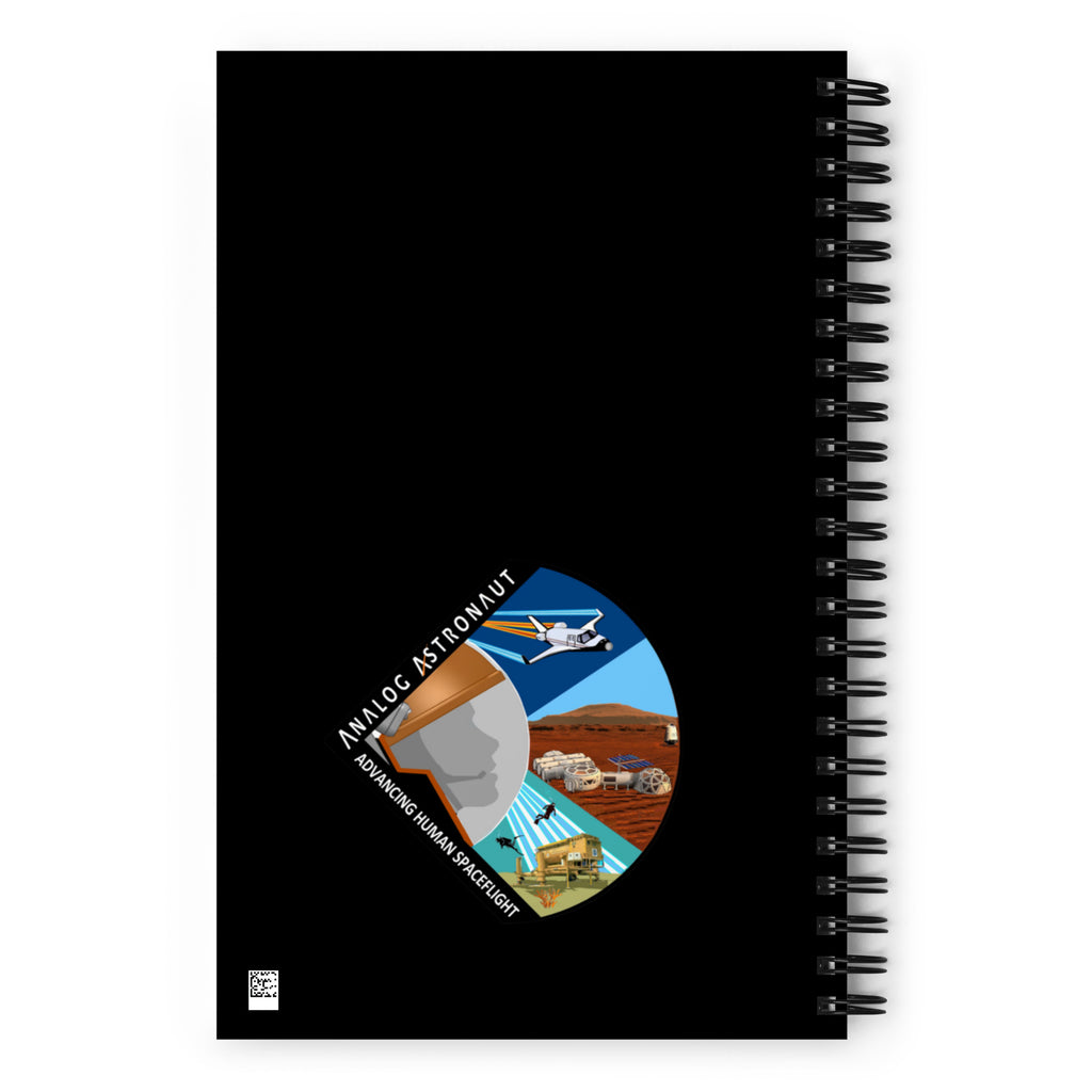 Analog Astronaut Conference Afroboticus Spiral notebook