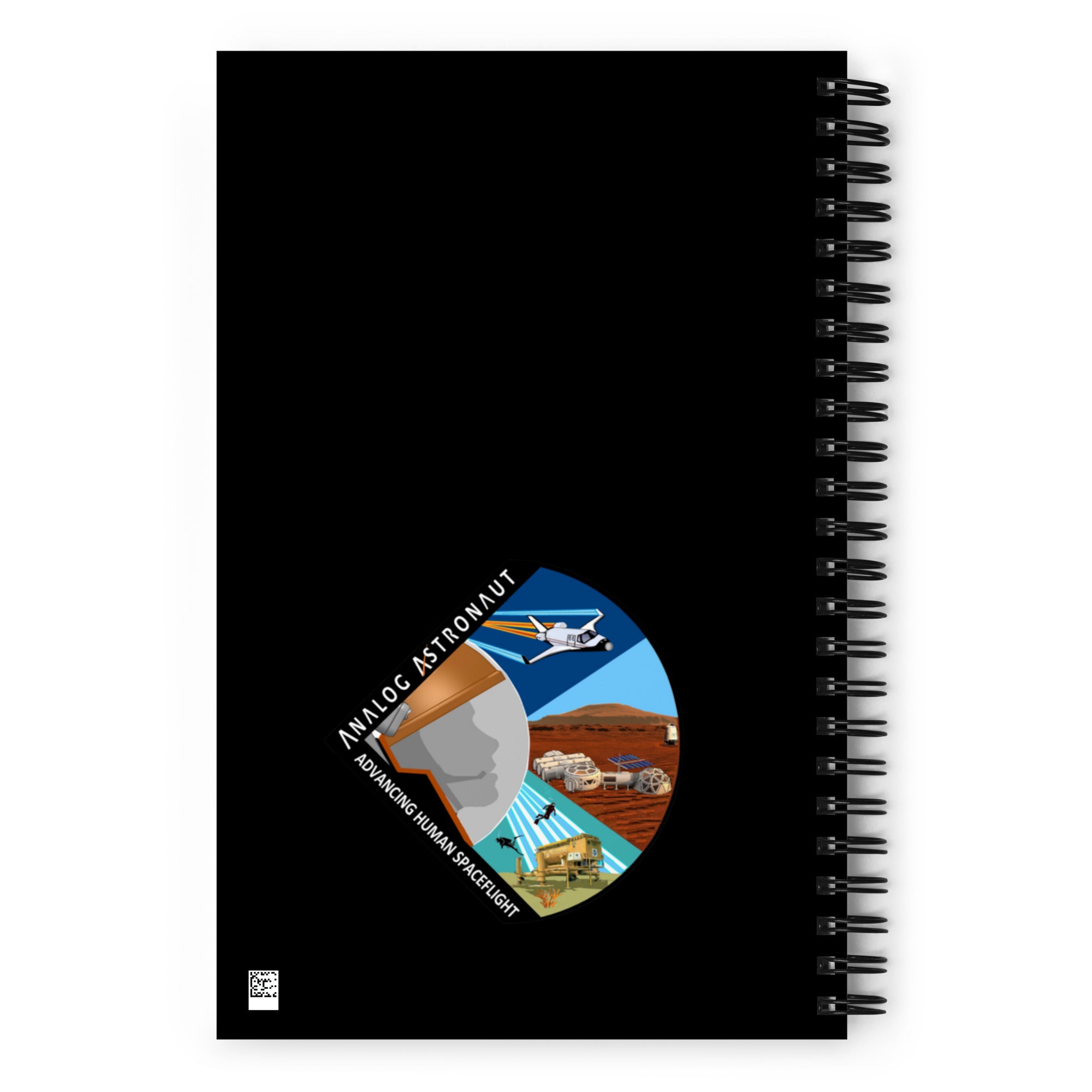 Analog Astronaut Conference Afroboticus Spiral notebook