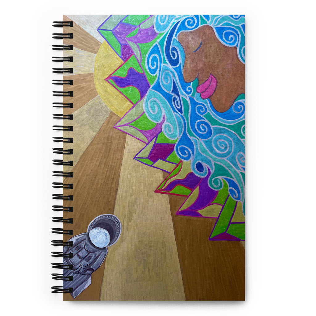 Dragon Eye Reflections Spiral notebook