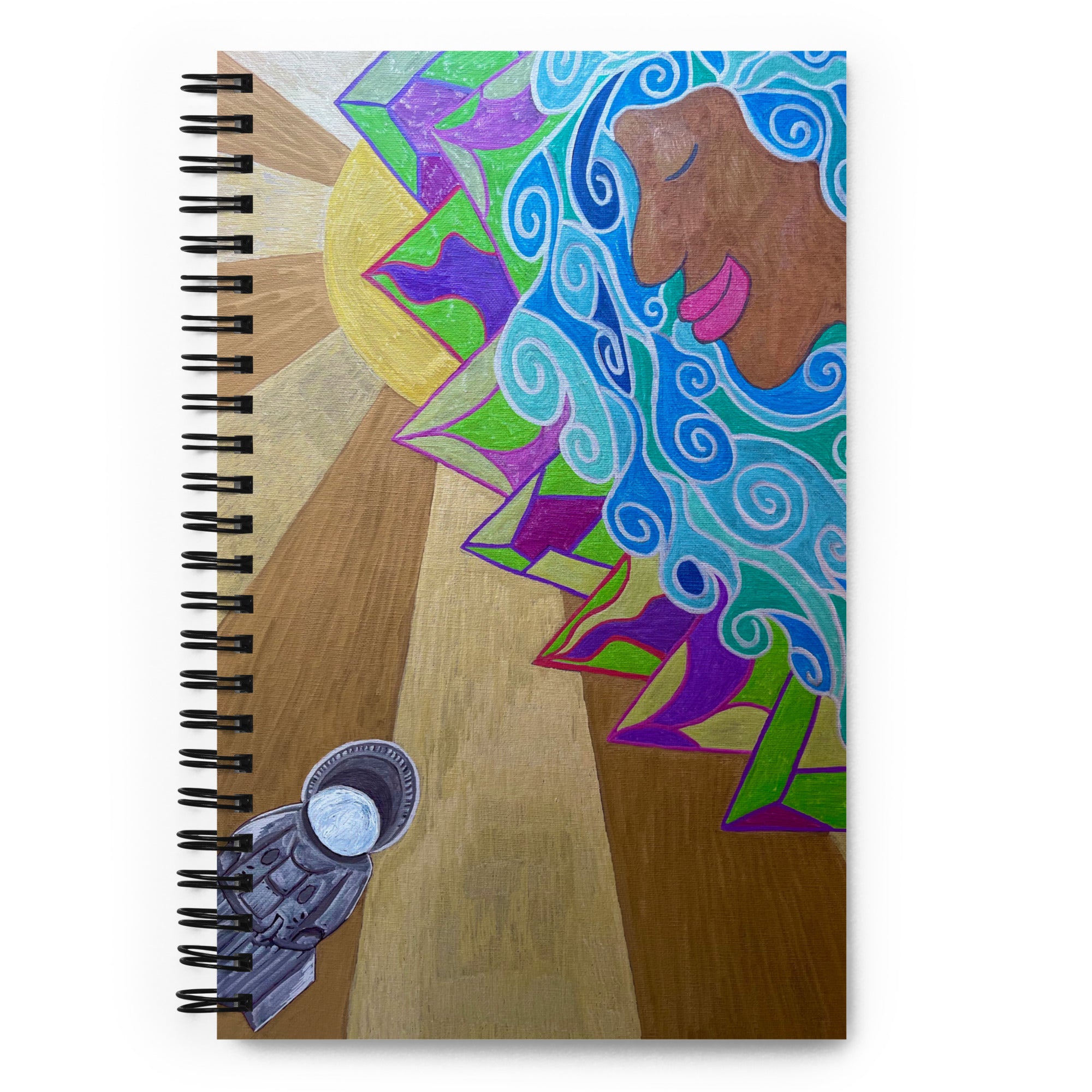 Dragon Eye Reflections Spiral notebook