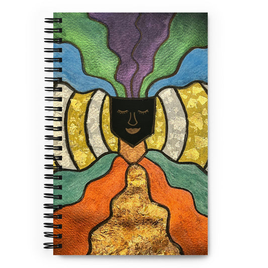 Masquerade Spiral notebook