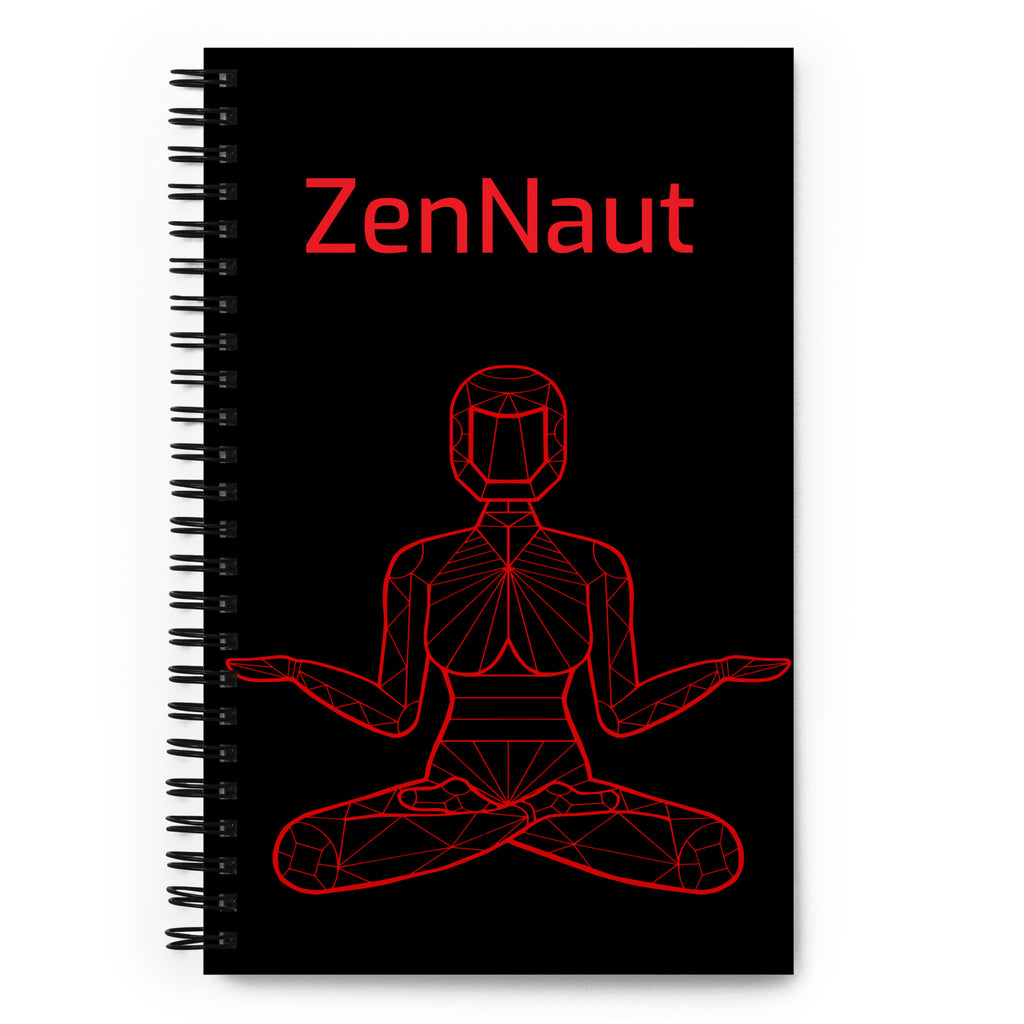 AffirmationNaut Spiral notebook