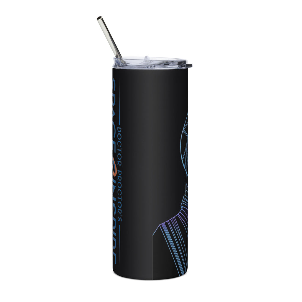 Afrobotica Melancholy Blue Stainless steel tumbler