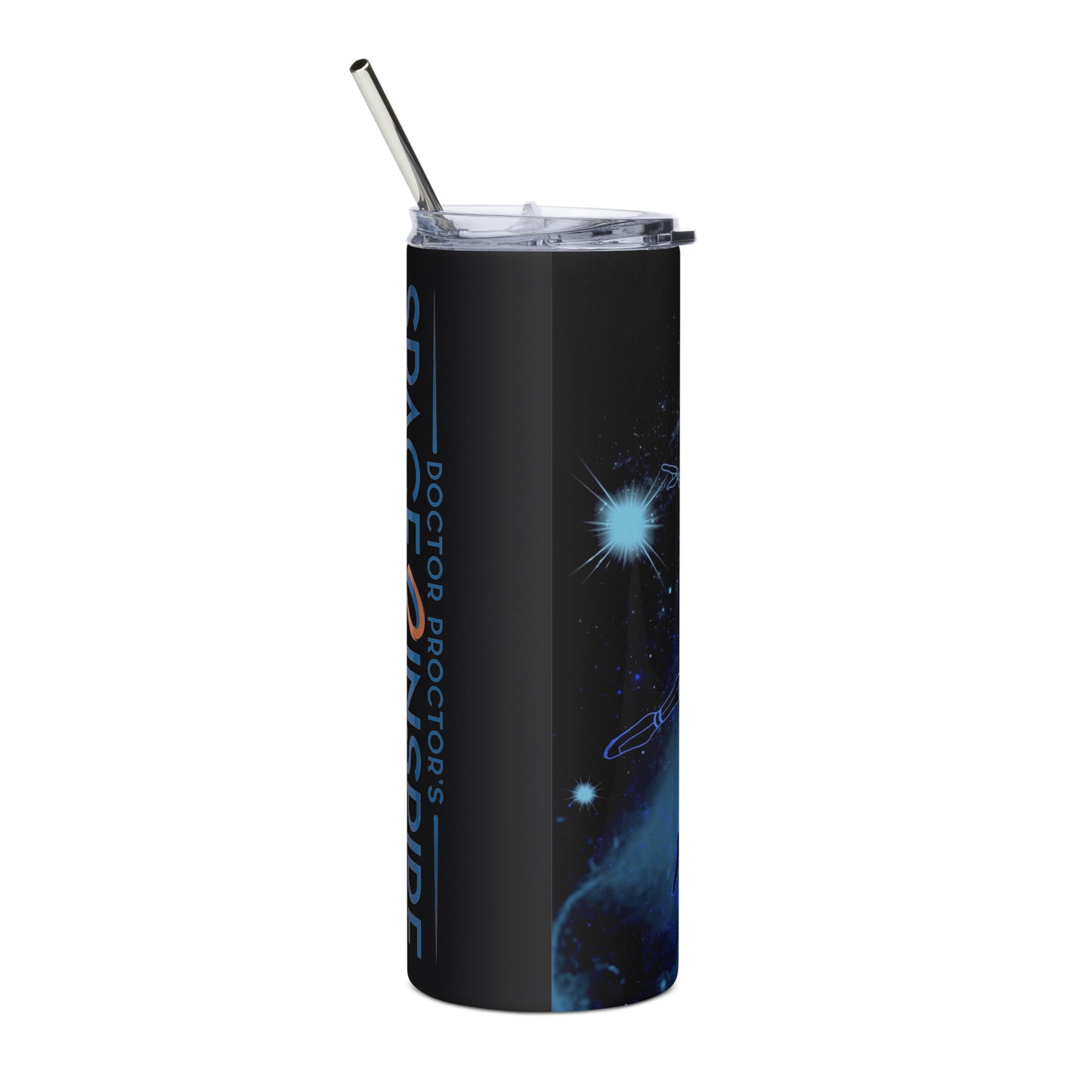 Afrobotica Leap Blue Stainless steel tumbler