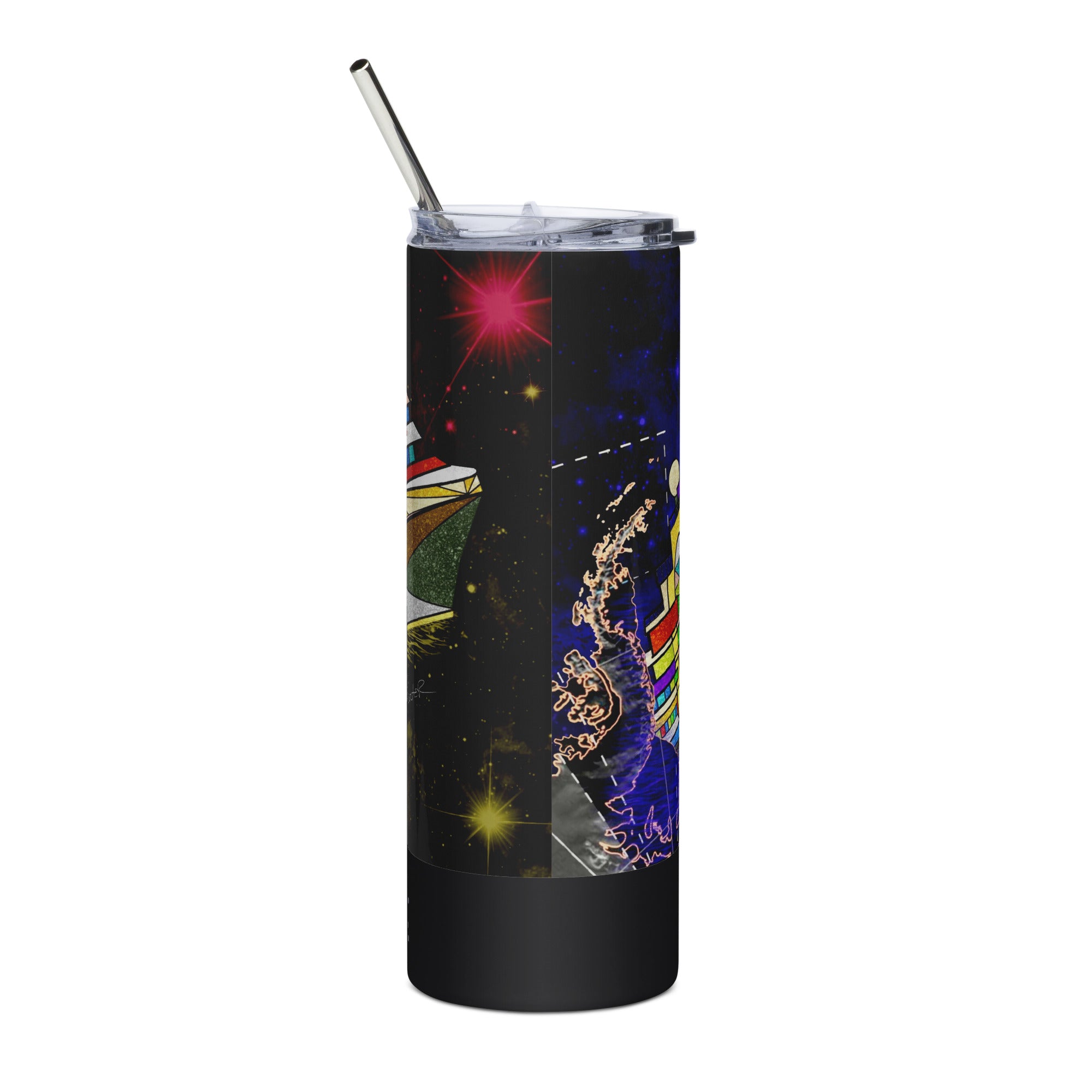 Ultramarine Stainless steel tumbler