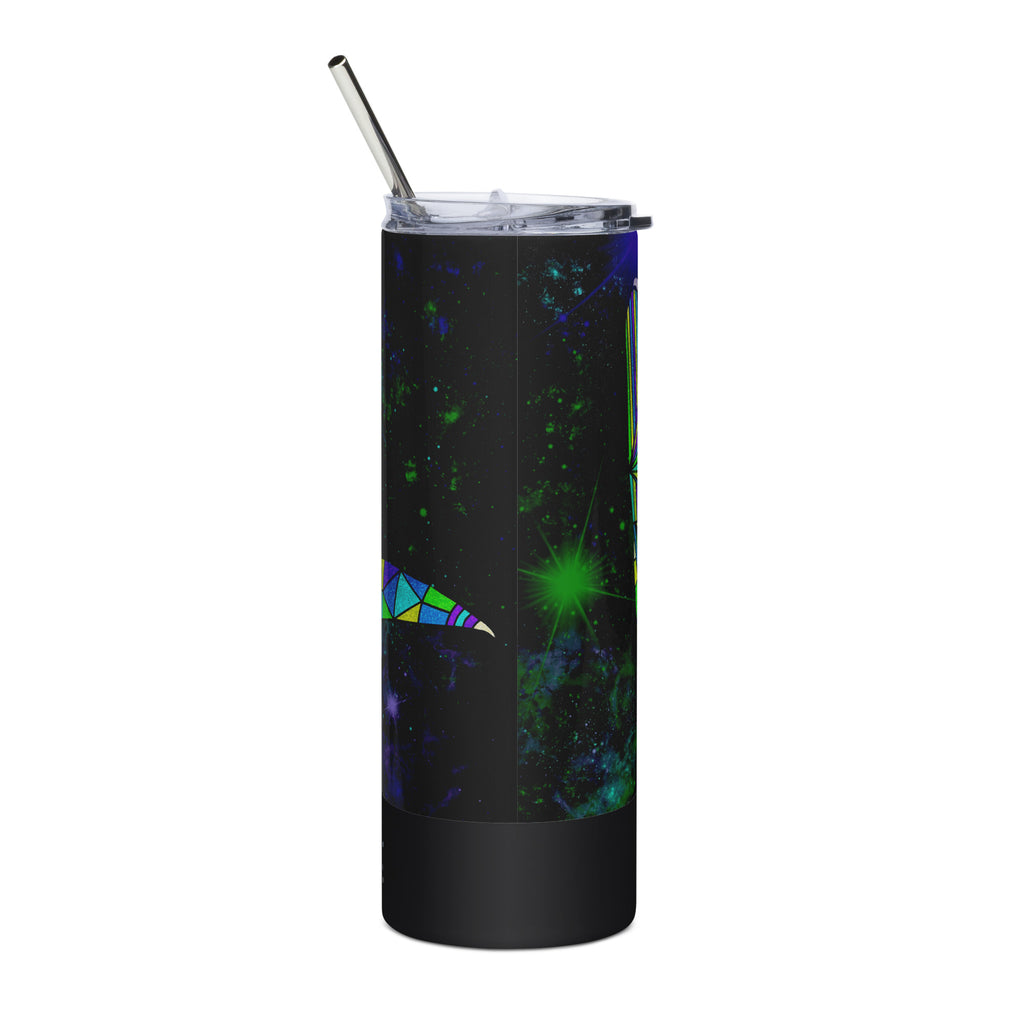 AstroCetacean Stainless steel tumbler
