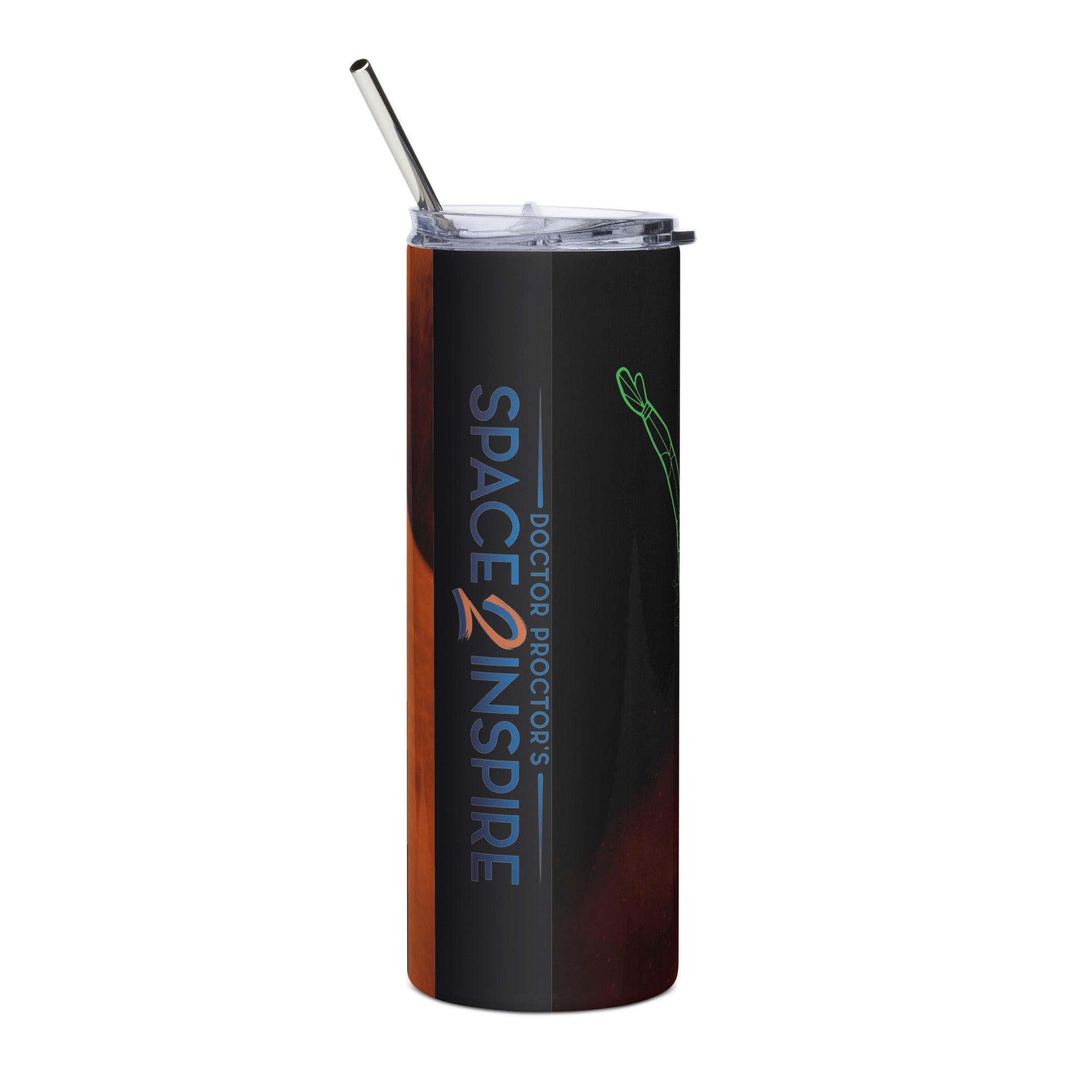 Afroboticus Emerald Stainless steel tumbler