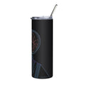 Afrobotica Melancholy Blue Stainless steel tumbler