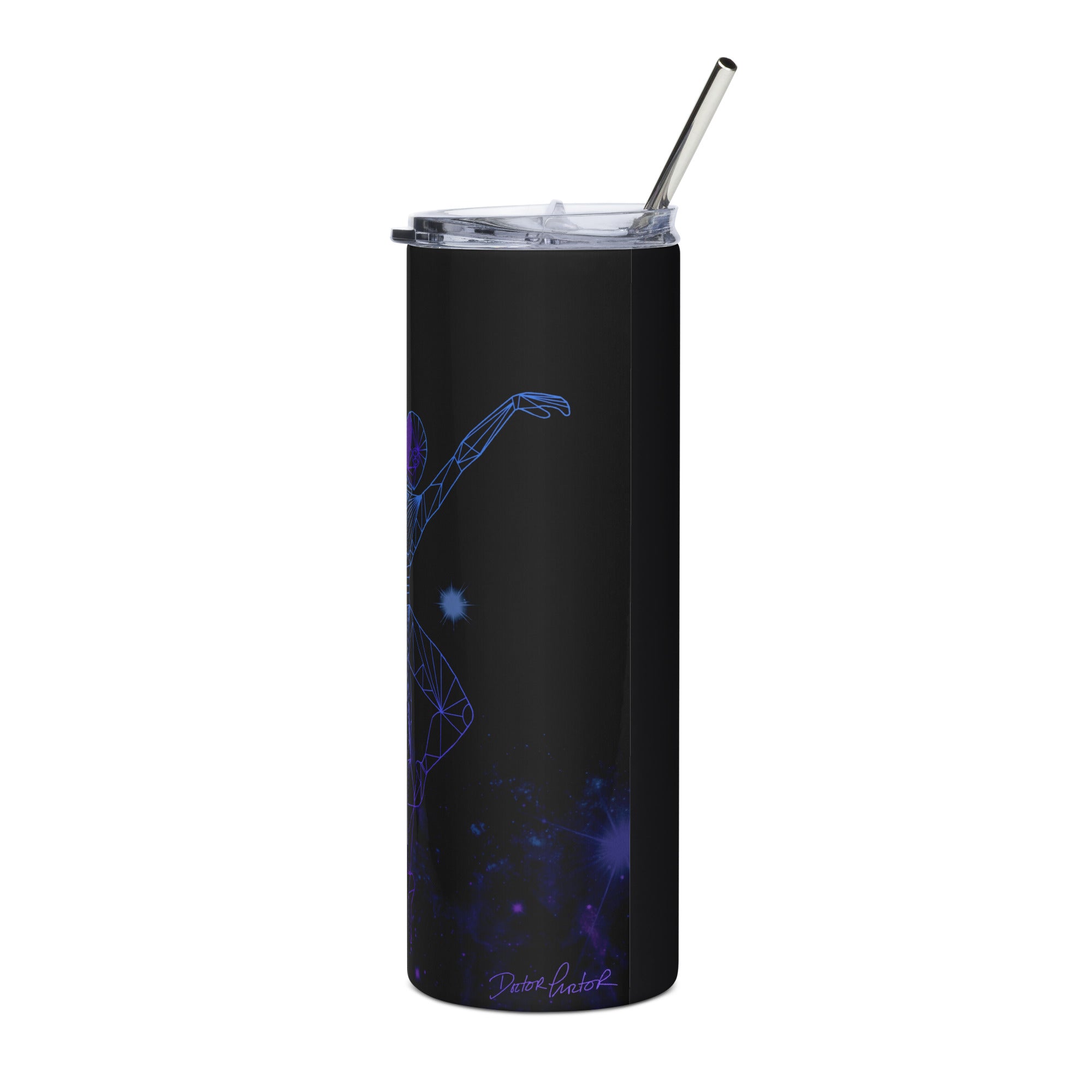 Afrobotica Releve Blue Stainless steel tumbler