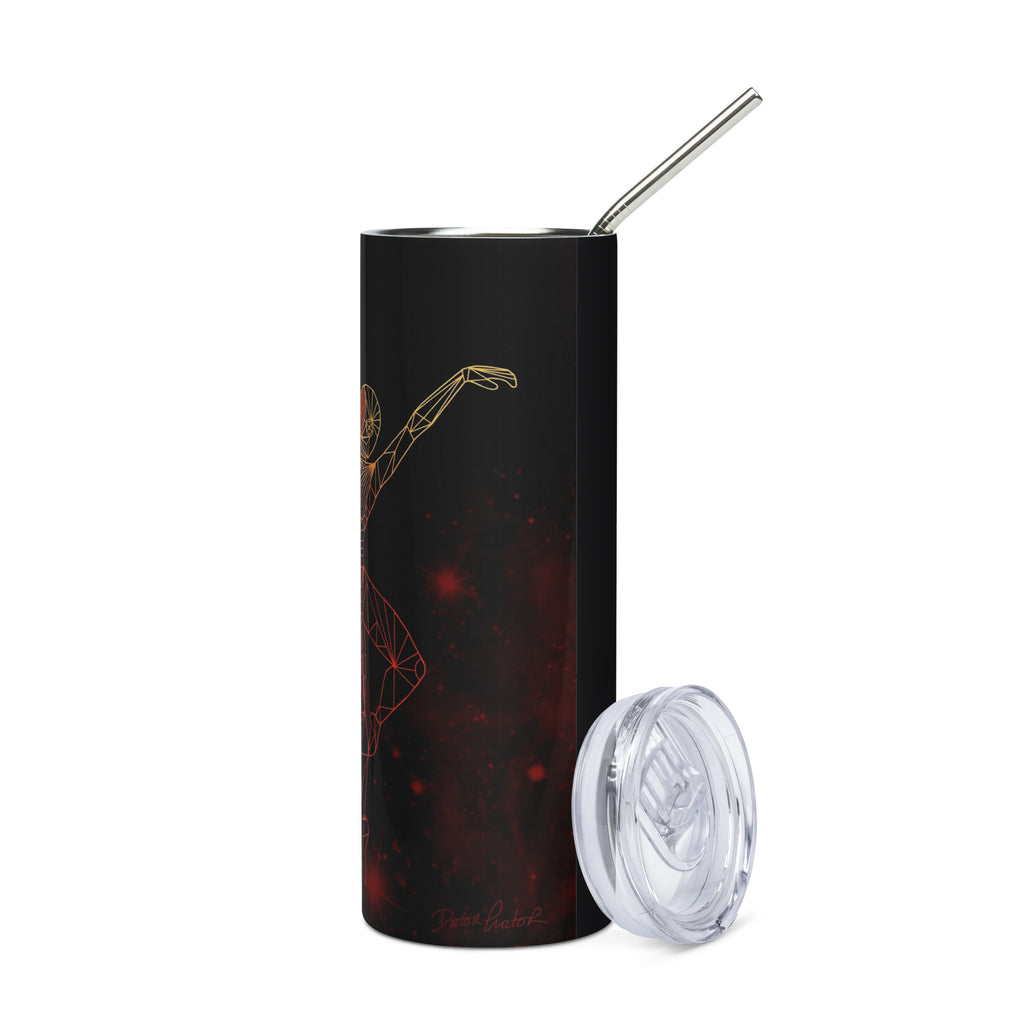 Afrobotica Releve Red Stainless steel tumbler