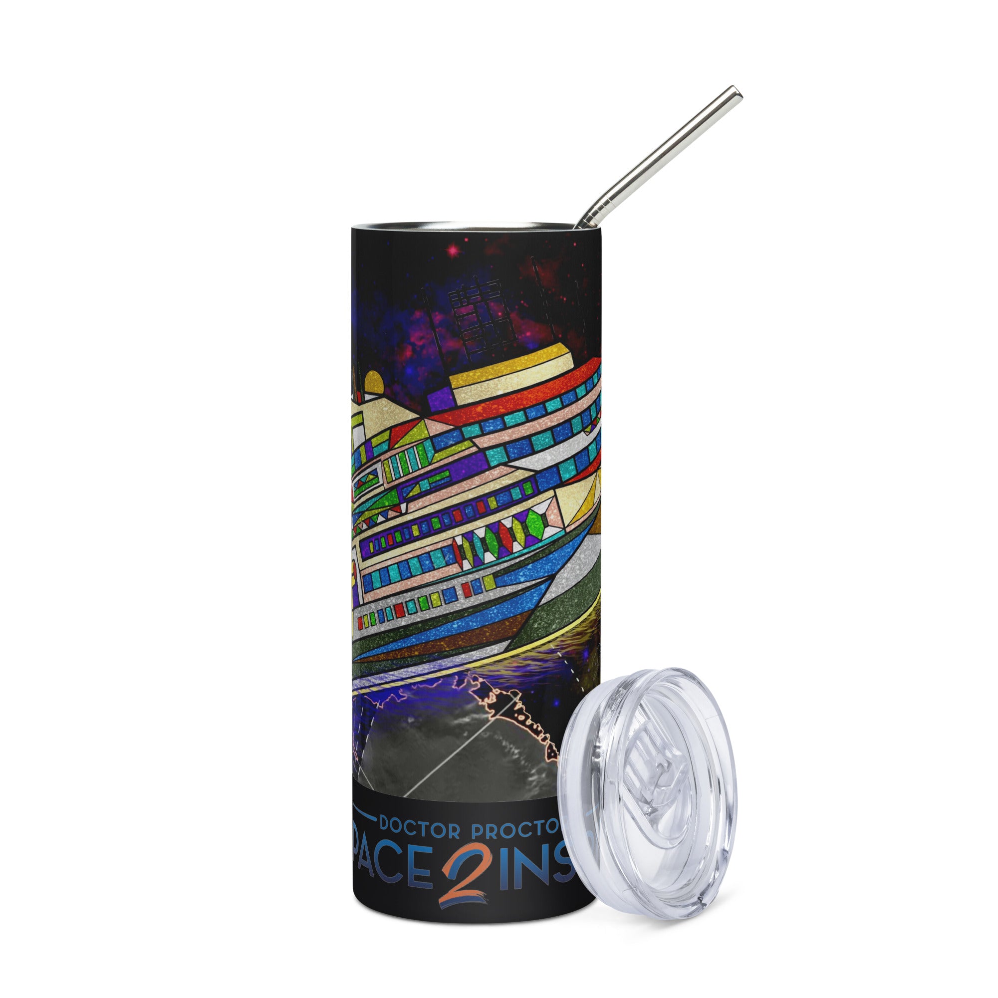 Ultramarine Stainless steel tumbler