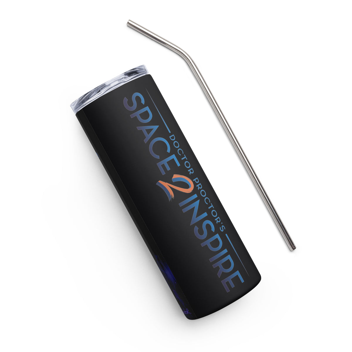 Afrobotica Releve Blue Stainless steel tumbler
