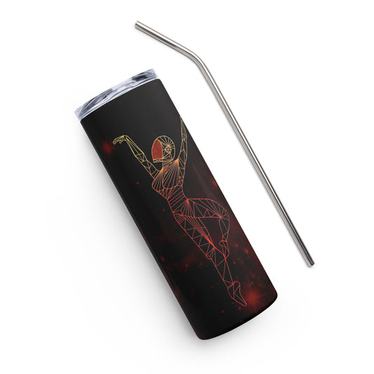 Afrobotica Releve Red Stainless steel tumbler