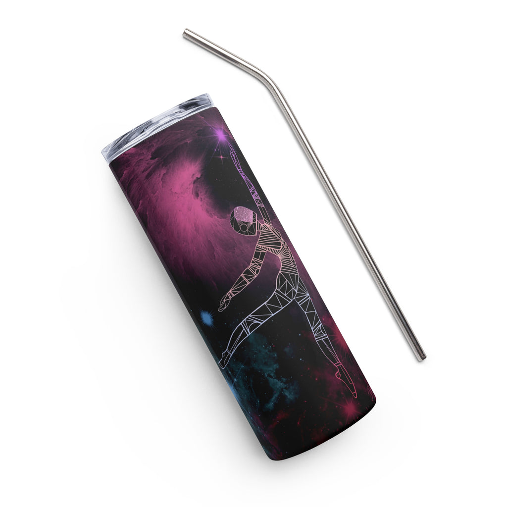 Afrobotica Pointe Nebula Stainless steel tumbler