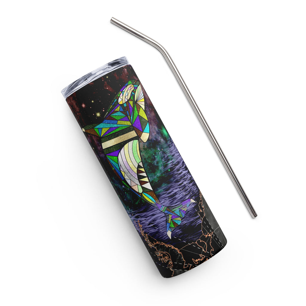 The Cosmic Orca Stainless steel tumbler