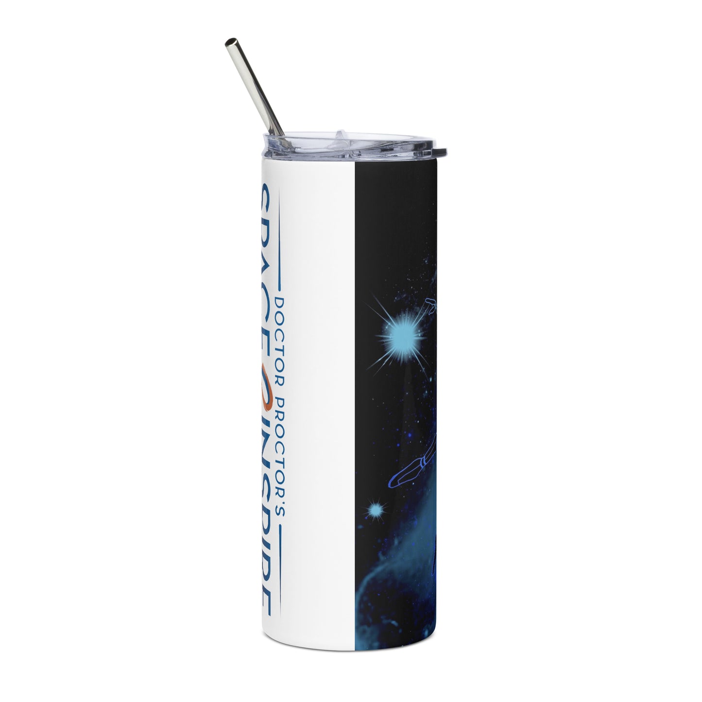 Afrobotica Leap Blue Stainless steel tumbler