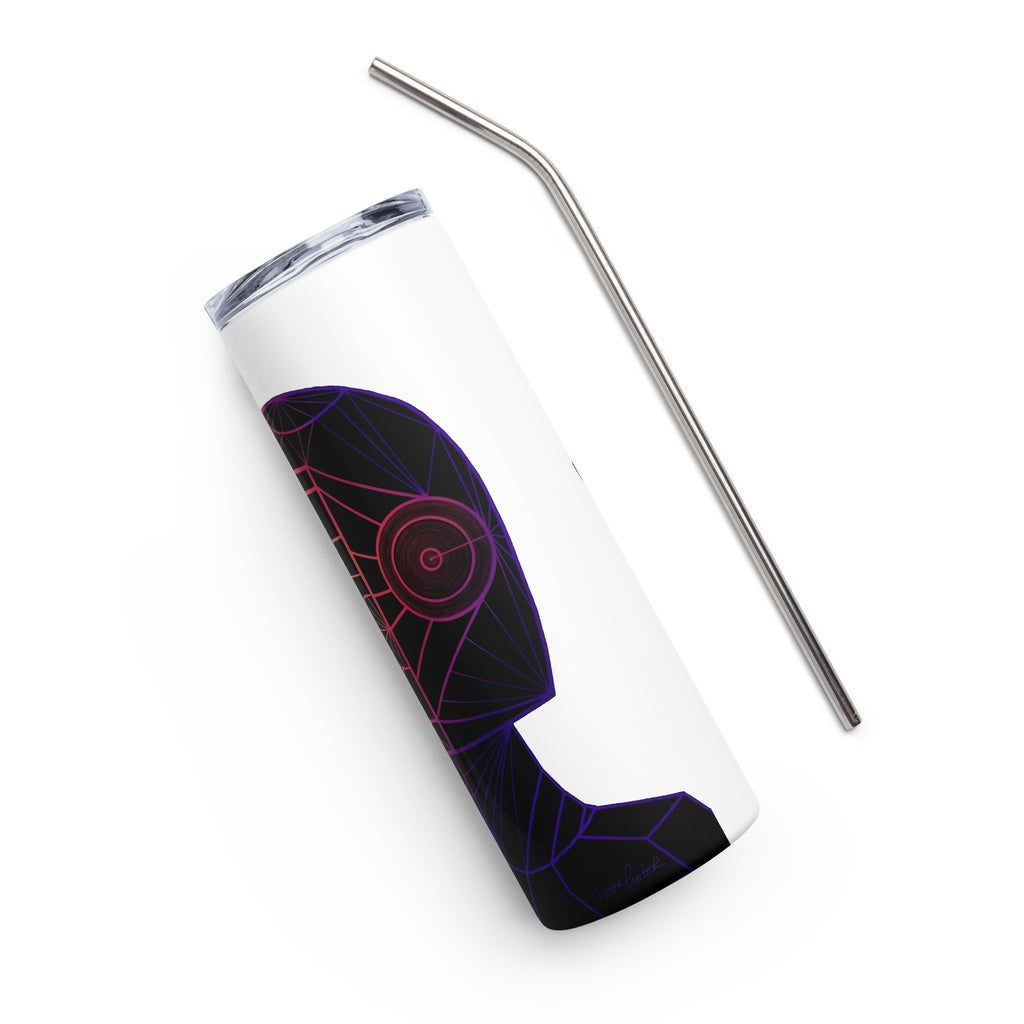 Afrobotica Native Neon Stainless steel tumbler