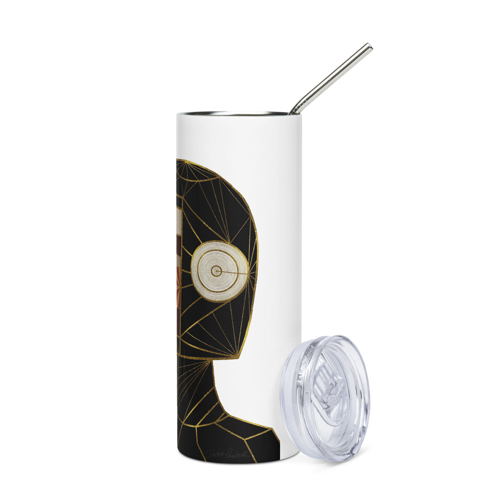 Afrobotica Native Earth Stainless steel tumbler