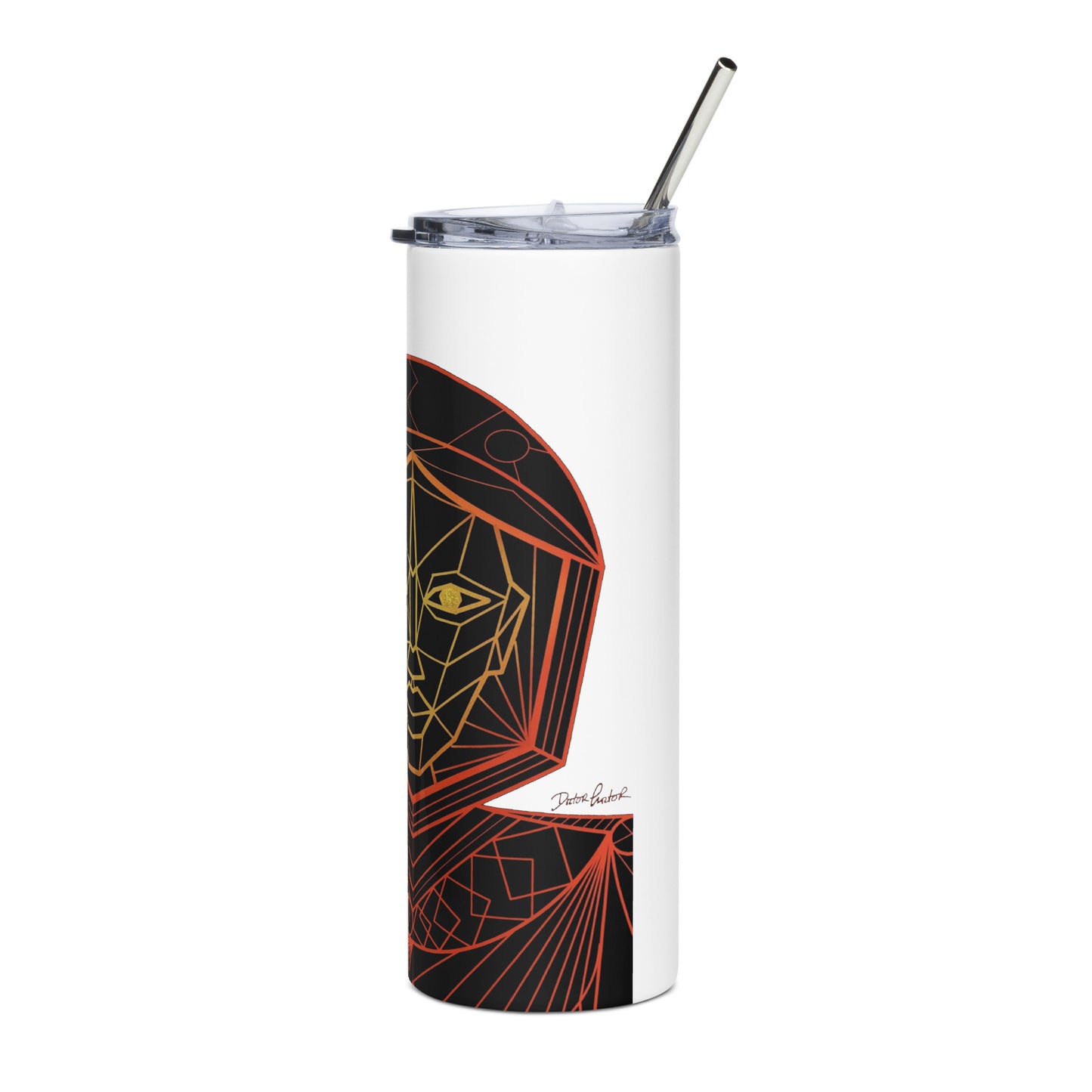 Afrobotica Avatar Red Stainless steel tumbler