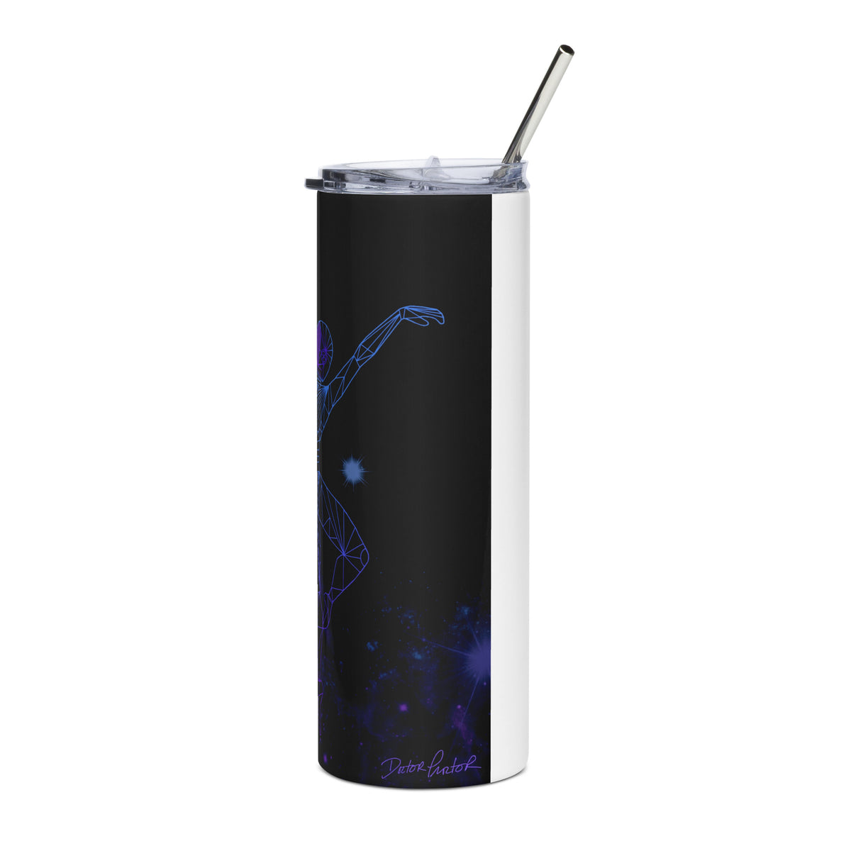 Afrobotica Releve Blue Stainless steel tumbler