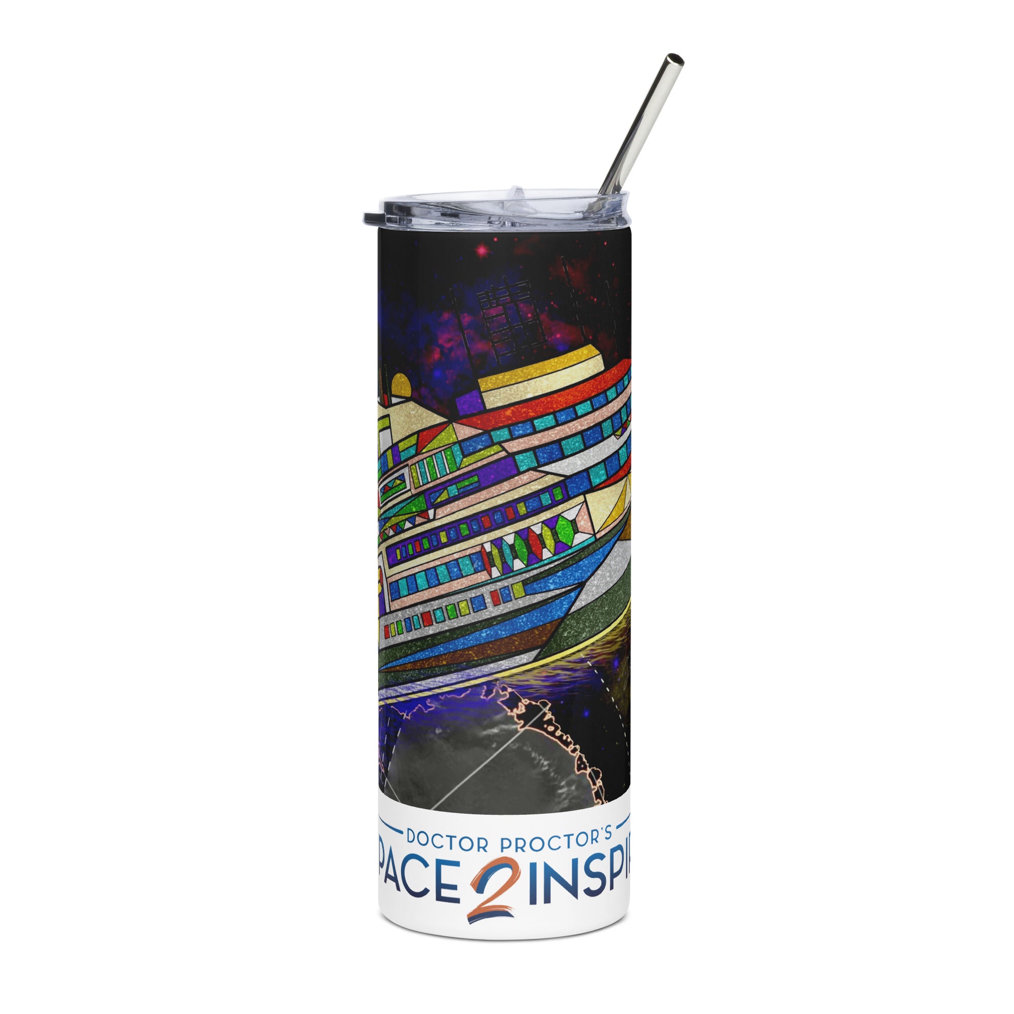 Ultramarine Stainless steel tumbler