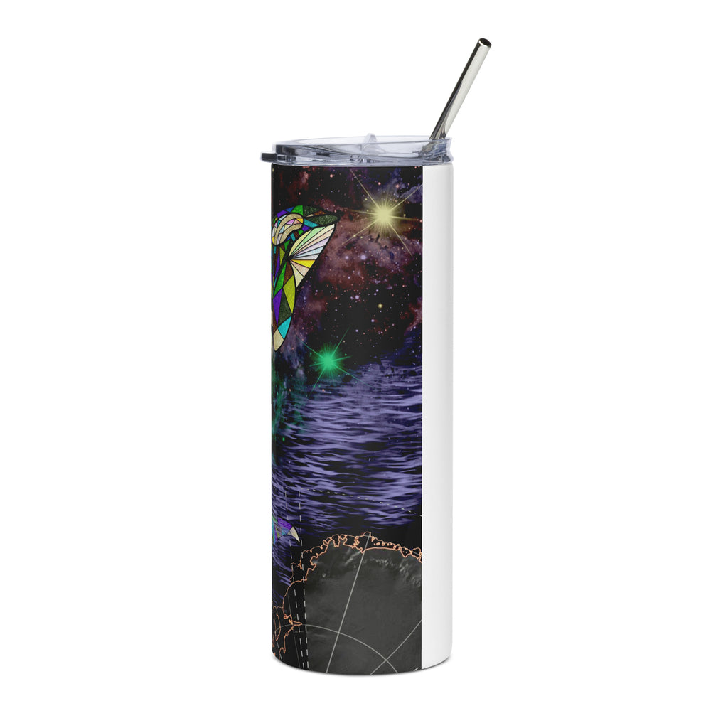 The Cosmic Orca Stainless steel tumbler