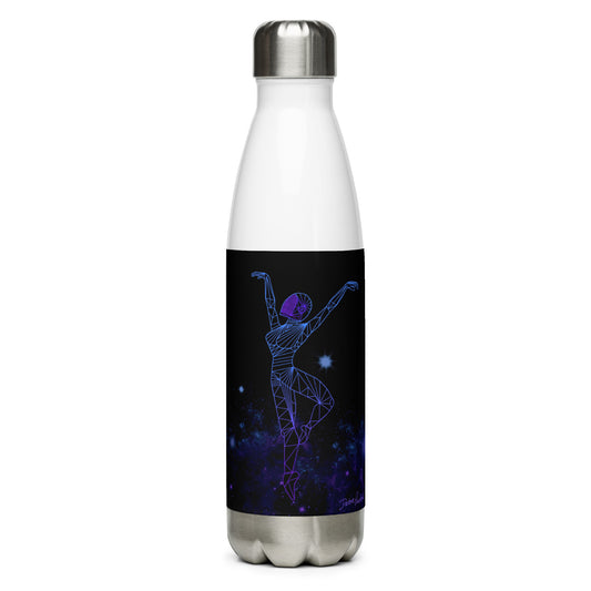 Afrobotica Releve Blue Stainless Steel Water Bottle