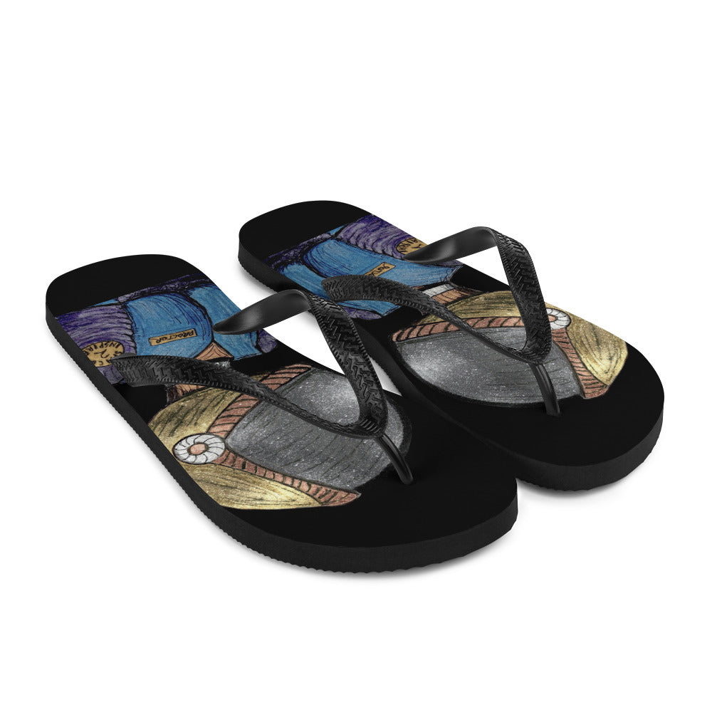 Afrobotica Suited Flip-Flops