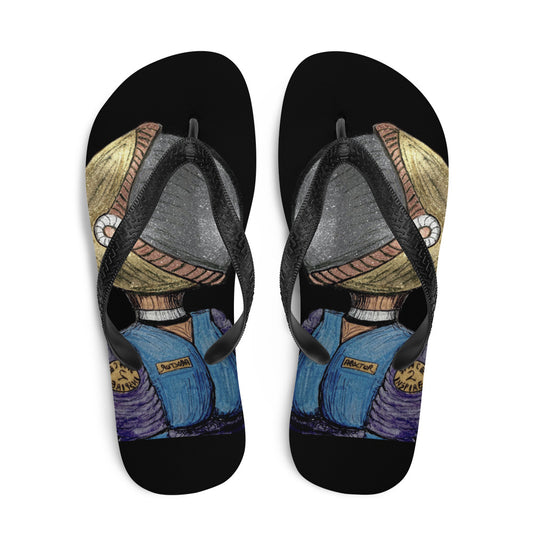 Afrobotica Suited Flip-Flops