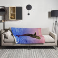 The Cosmic Orca Throw Blanket