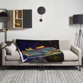 Ultramarine Throw Blanket