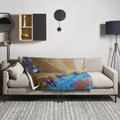 Dragon Eye Reflection Throw Blanket