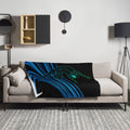 Afroboticus Stellar Drift Throw Blanket