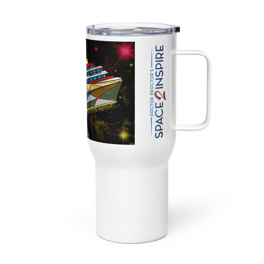 Ultramarine Travel mug with a handle