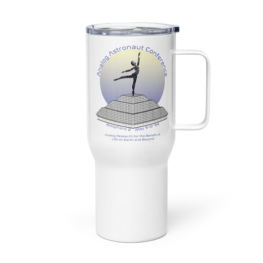 Analog Astronaut Conference Afrobotica Travel mug with a handle