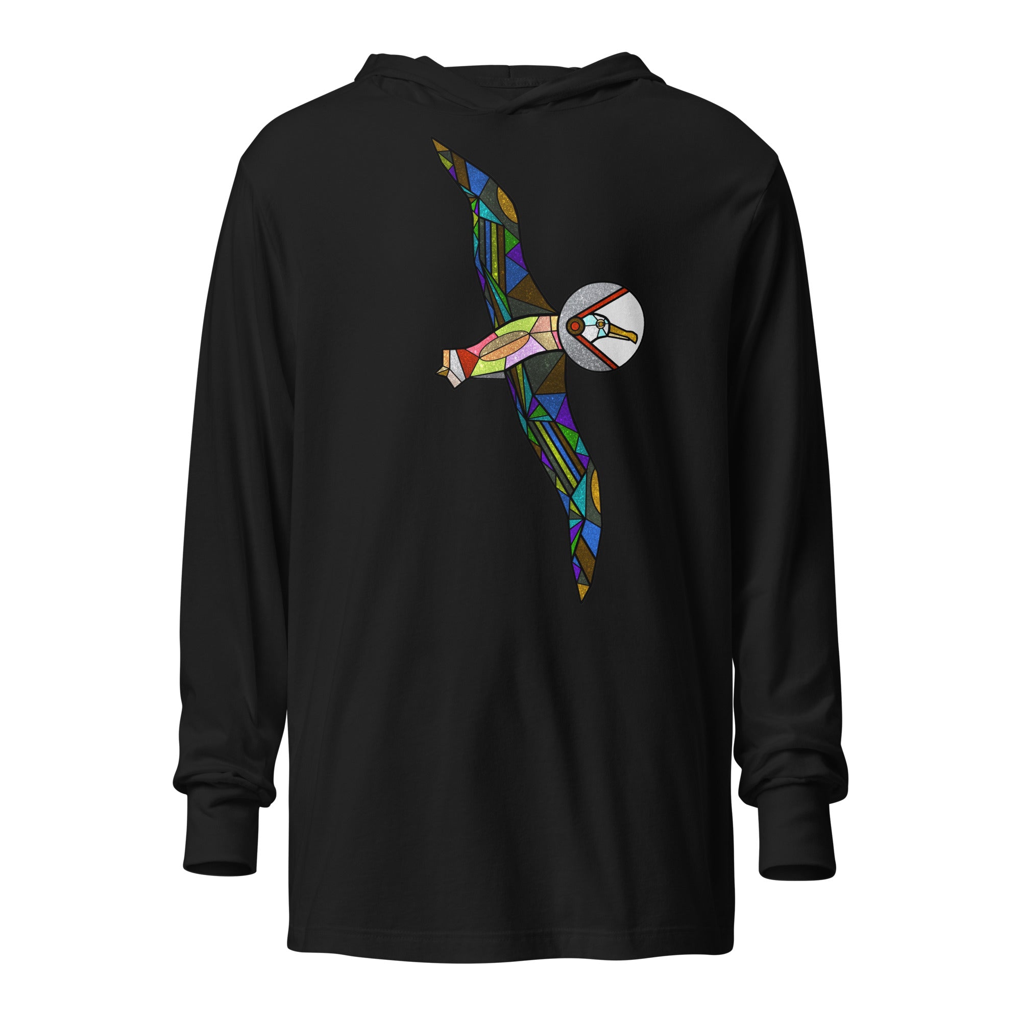 Wanderlust Hooded long-sleeve tee