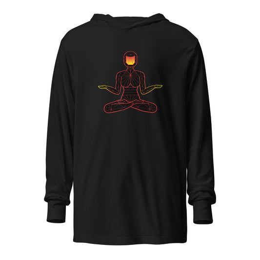 AffirmationNaut Hooded long-sleeve tee